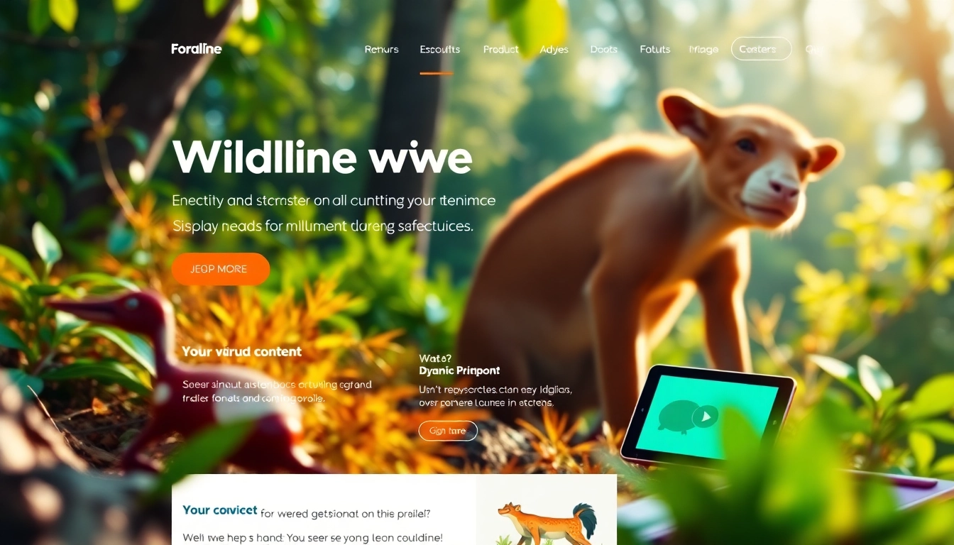 Enhance your knowledge through www.sudswild.com with a vibrant wildlife-themed layout.