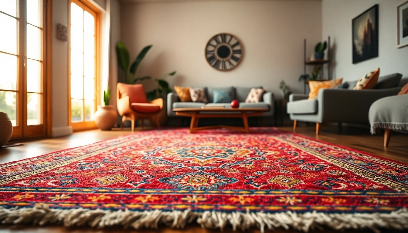 Shop unique Boucherouite rugs at https://labboho.com/collections/boucherouite-rugs in a cozy living room setting.