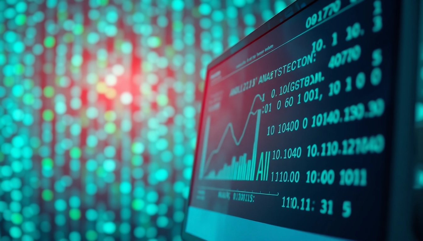 Analyze AI detection results on a digital interface with advanced technology.