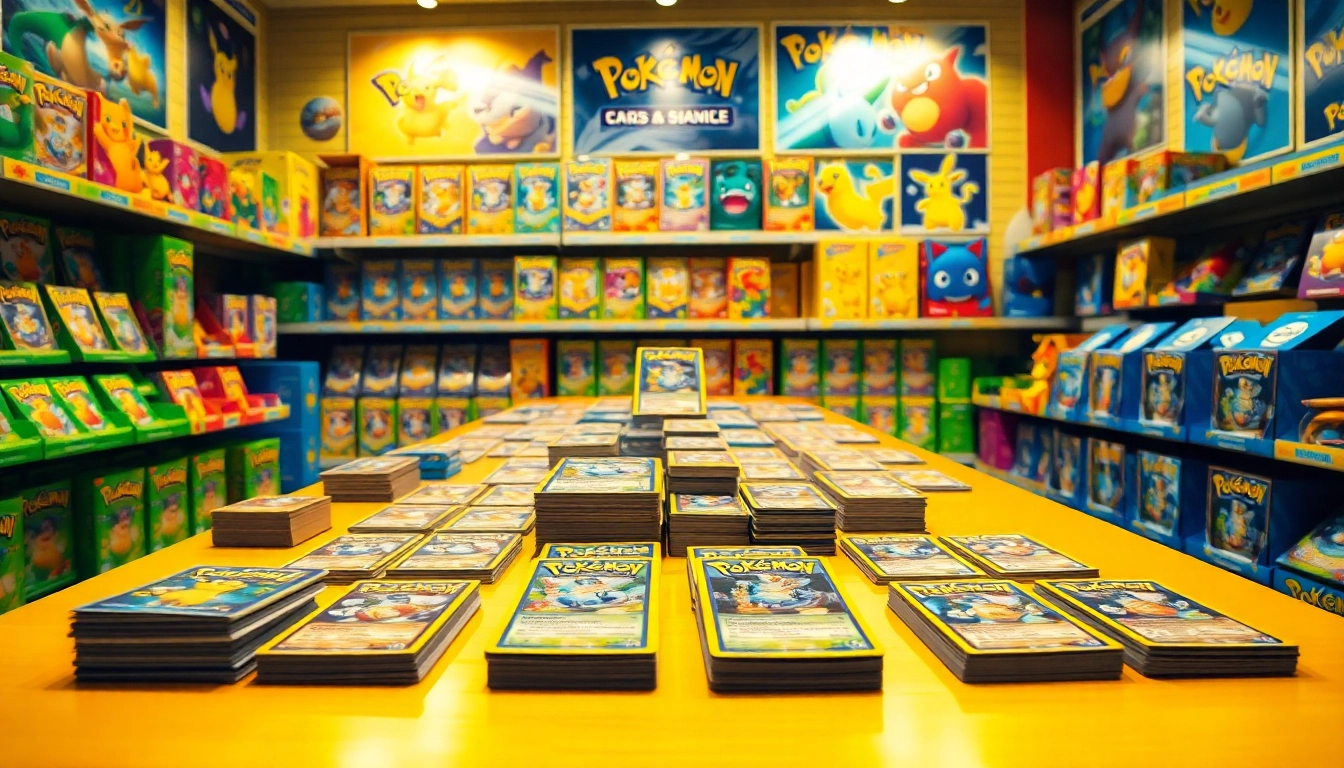 Shop showcasing real Pokemon cards in India, highlighting authenticity and collectible value.