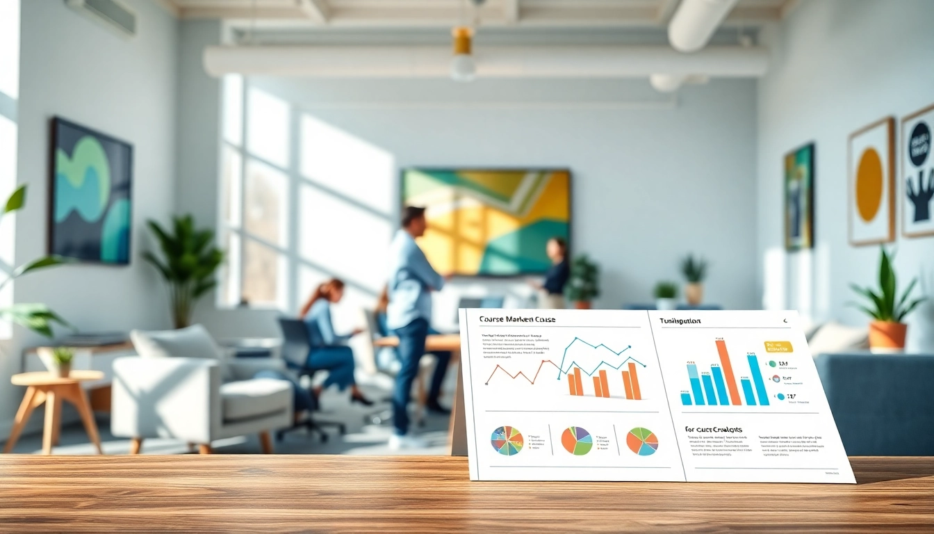 Designing effective funnels for course creators in a modern workspace environment.