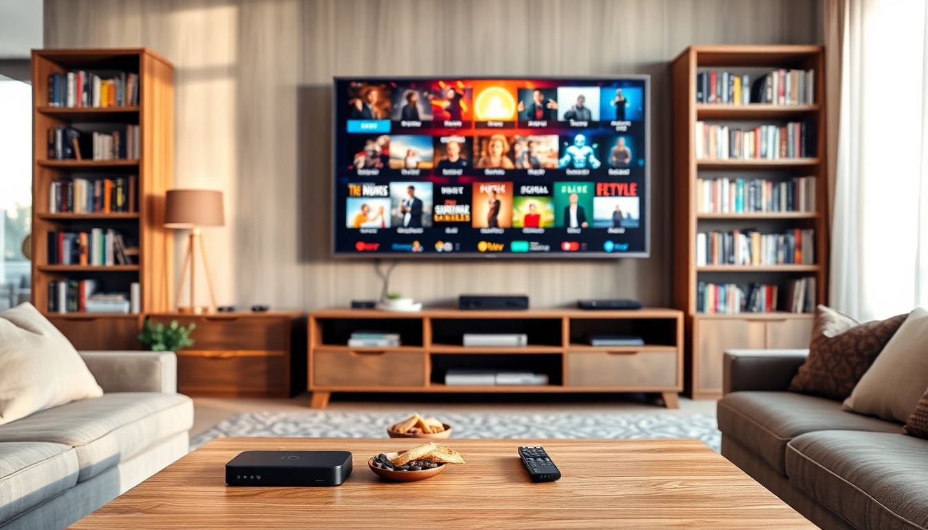 Disfruta de la posibilidad de Comprar Listas IPTV con acceso a diversos canales en un hogar acogedor.