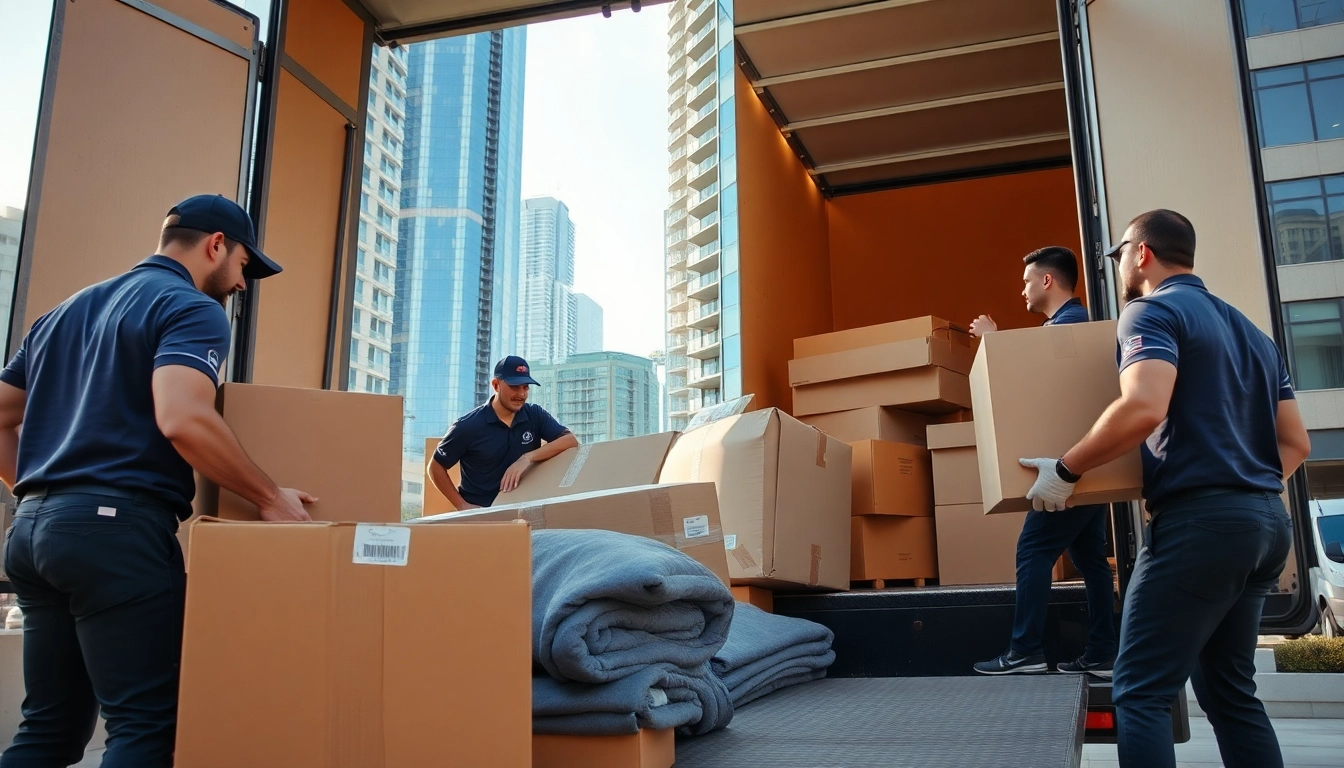 Toronto best moving company showcasing professional movers efficiently loading items for relocation.