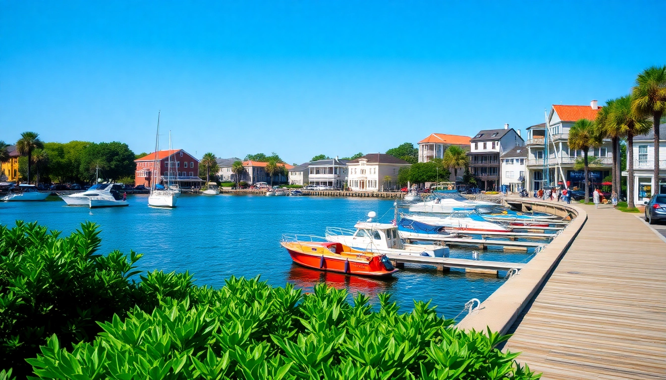 Experience the charm of Georgetown SC with picturesque waterfront views and vibrant marina activities.