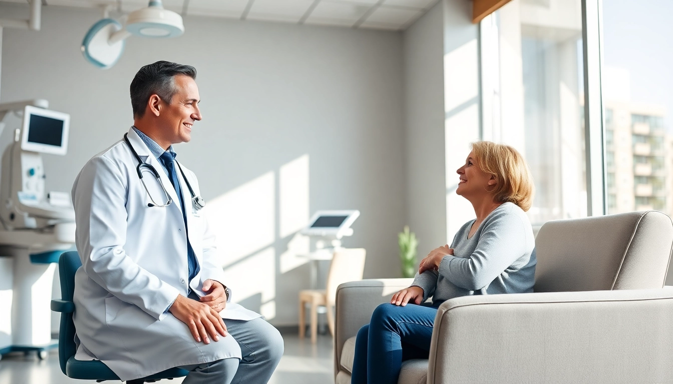 Concierge doctors Henderson NV providing personalized care during an office consultation.