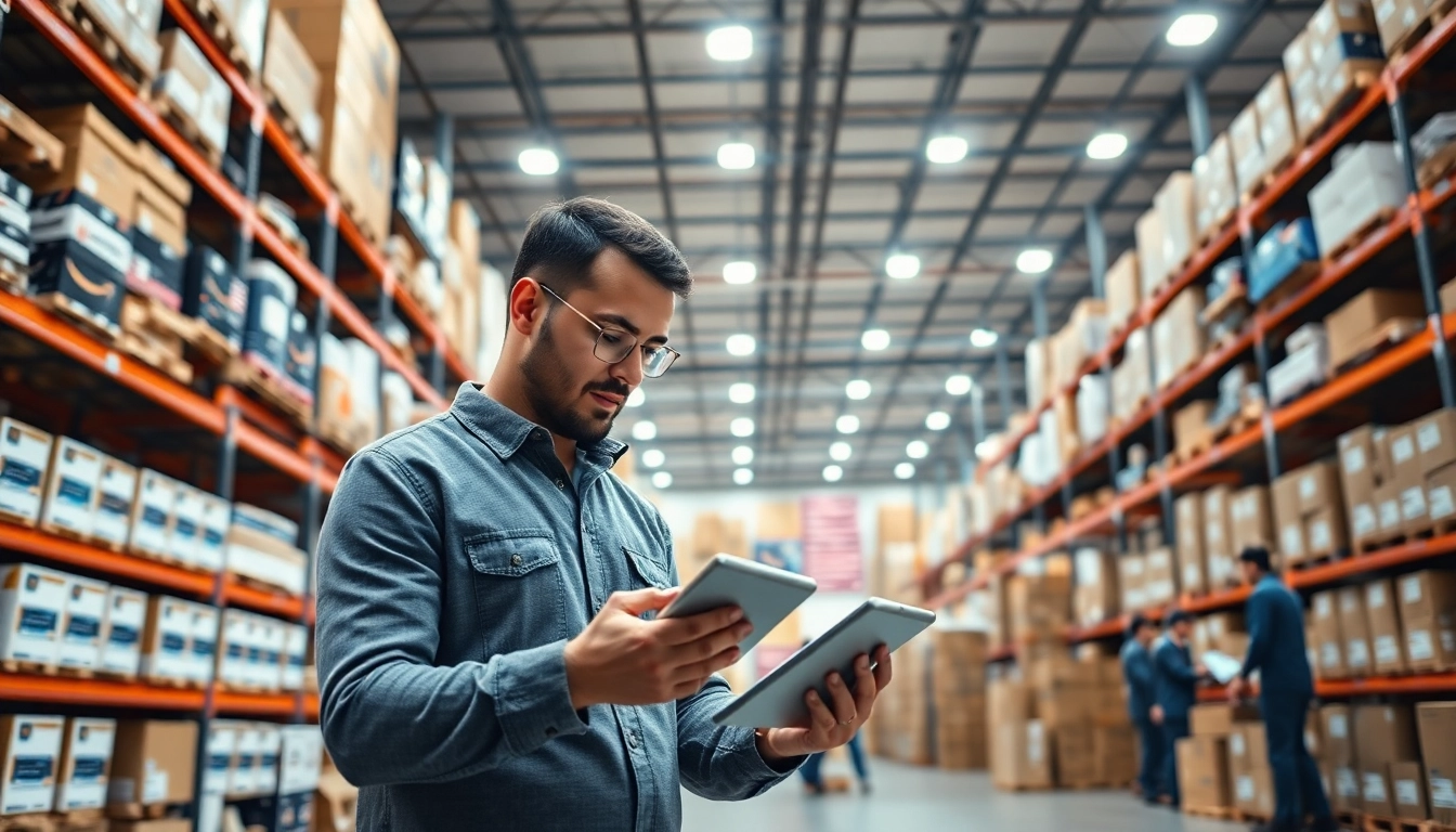 Manage inventory effectively in an Amazon FBA wholesale warehouse to optimize business.